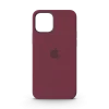 iPhone 12 Silicone Case with MagSafe Plum iPhone 12 Silicone Case with MagSafe Plum