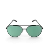 Green and Black Glasses