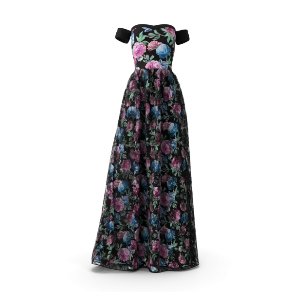 Black Women's Gown