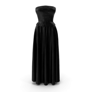 Corset With Black Skirt