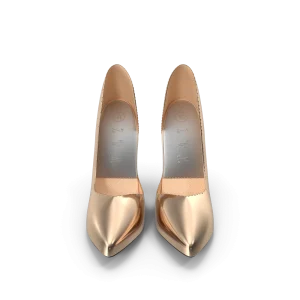 Golden Shoes Woman Golden Shoes Woman