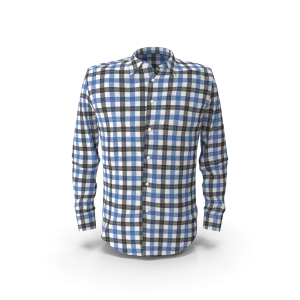 Blue & Black Check Shirt