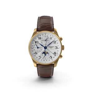 Brown Leather Belt Watch