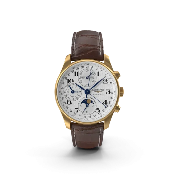 Brown Leather Belt Watch