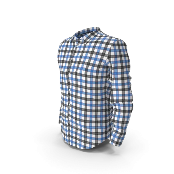 Blue & Black Check Shirt