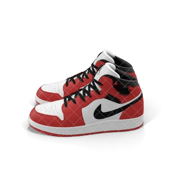 Nike Air Jordan 1 Red And Black Nike Air Jordan 1 Red And Black