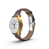 Brown Leather Belt Watch