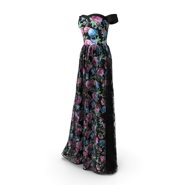 Black Women's Gown