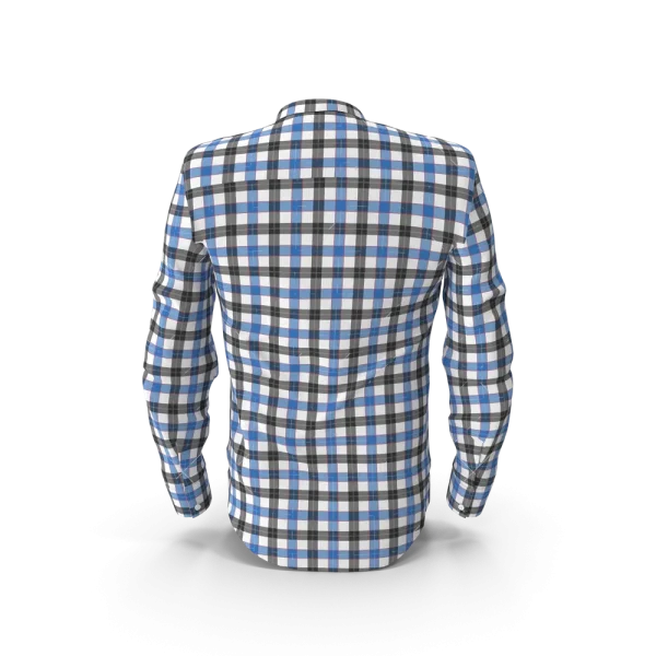 Blue & Black Check Shirt