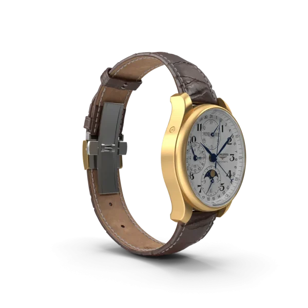 Brown Leather Belt Watch