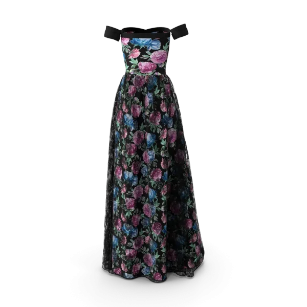 Black Women's Gown