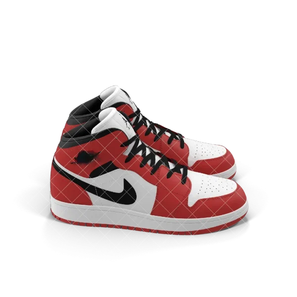 Nike Air Jordan 1 Red And Black Nike Air Jordan 1 Red And Black
