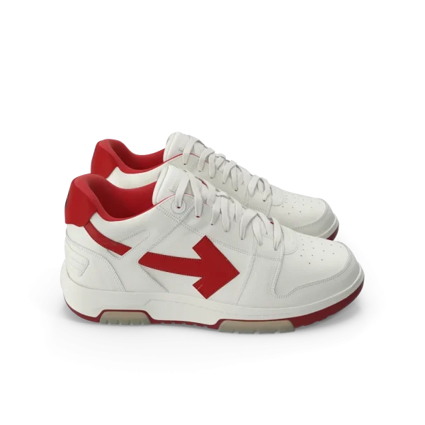 Sports Sneakers Off White Red Sports Sneakers Off White Red