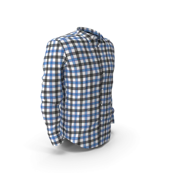 Blue & Black Check Shirt